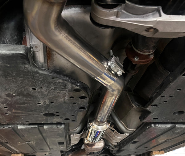 WRX (2022+) Single Exit 3" Catback Exhaust, Resonator (optional)