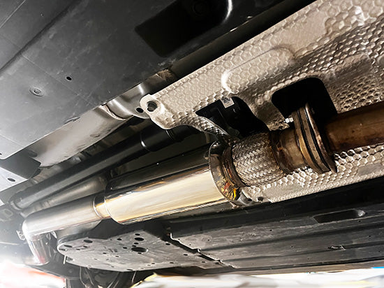 2022 WRX Exhasut System, with resontor (optional) and flex piping (optional)