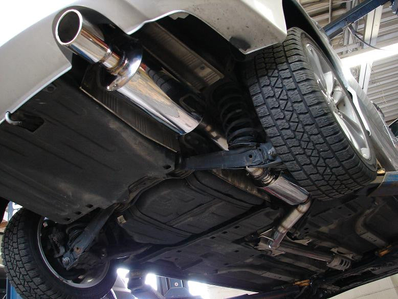Catback Exhaust System Kit W/ Silencer For 2006-2011 Honda Civic Si Coupe – Autozensation
