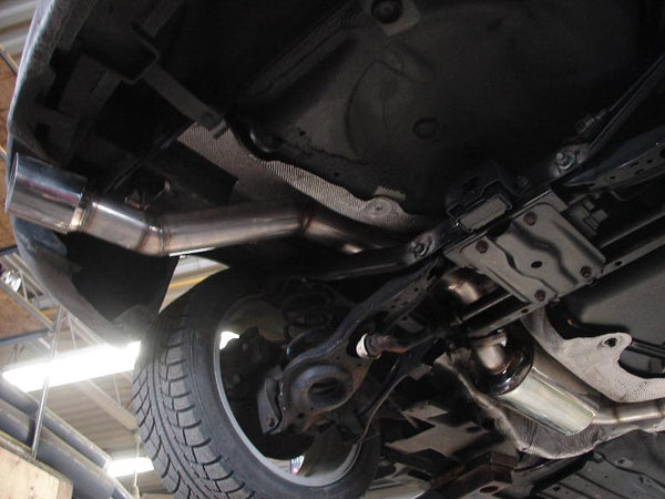 with optional rear muffler