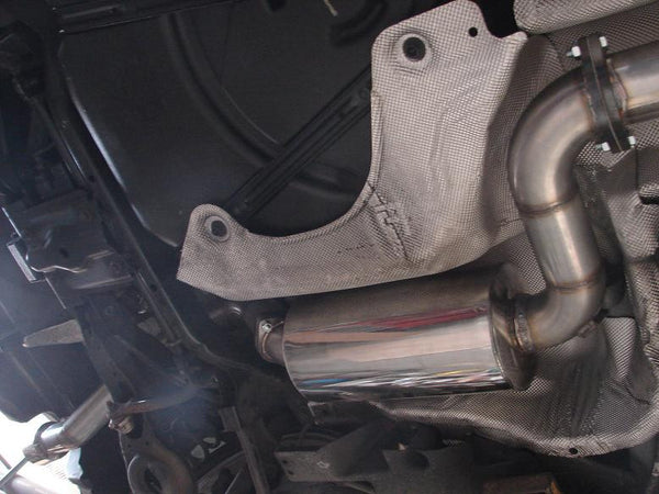 with optional rear muffler