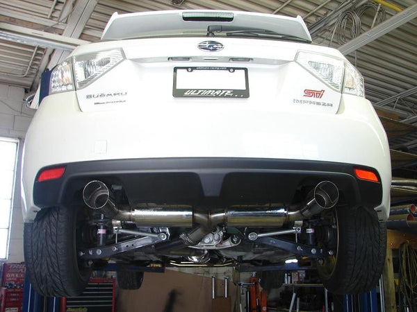STi (08+) / WRX (11+ Hatchback) 3" Dual Muffler Catback Exhaust