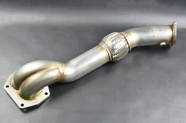 Evo X 3" Long Downpipe - For RHD Models