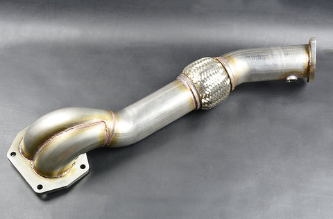 Evo X 3" Long Downpipe - For RHD Models