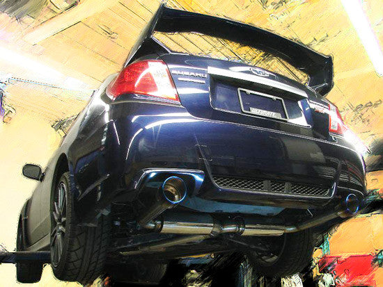 STi (11+) / WRX (11+) Sendan 3" Dual Muffler Catback Exhaust