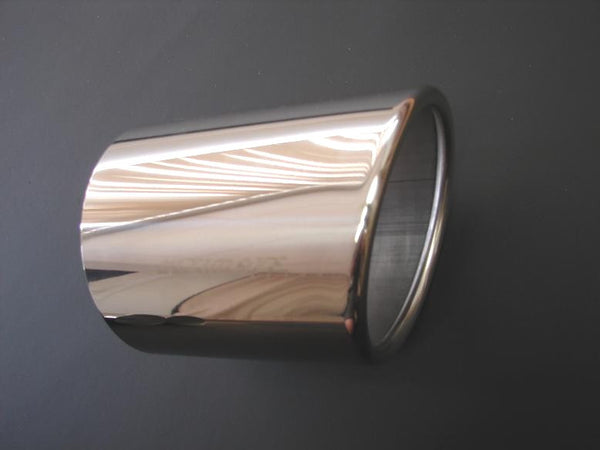 4" Rolled Polished Tip (Angle Cut)