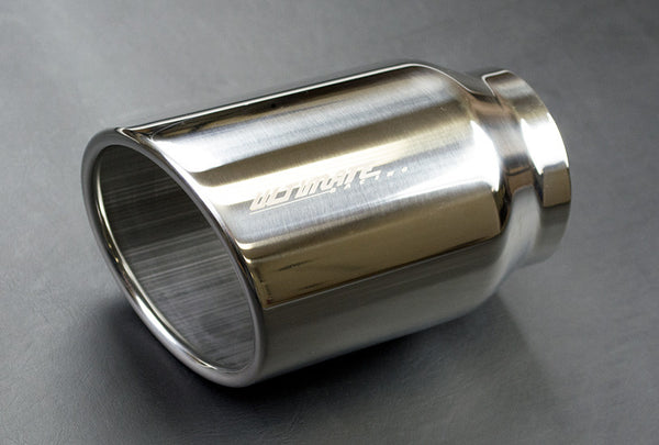 4" Rolled Polished Tip - Angle Cut (+$80 USD)