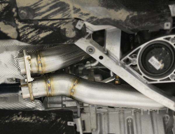 M2 Competition Downpipes - catless 