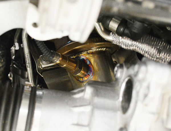 M2 Competition Downpipes -All bungs for stock sensors included