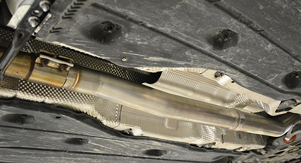 "Slip Fit" adapter to bolt up seamless with stock cataback  