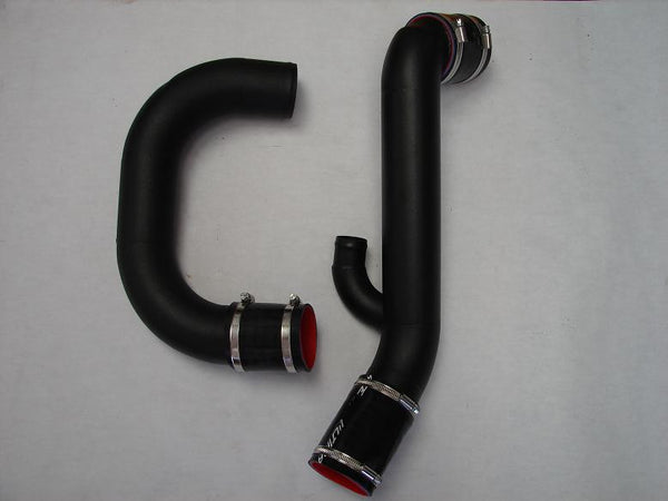 Ralliart Lower Intercooler Pipe Kit - Wrinkle Black (Sold Out)