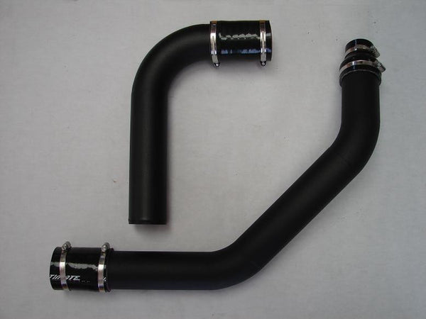 Ralliart Upper Intercooler Pipe Kit - Wrinkle Black (Sold out)