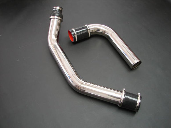 Ralliart Upper Intercooler Pipe Kit - Polished Finish