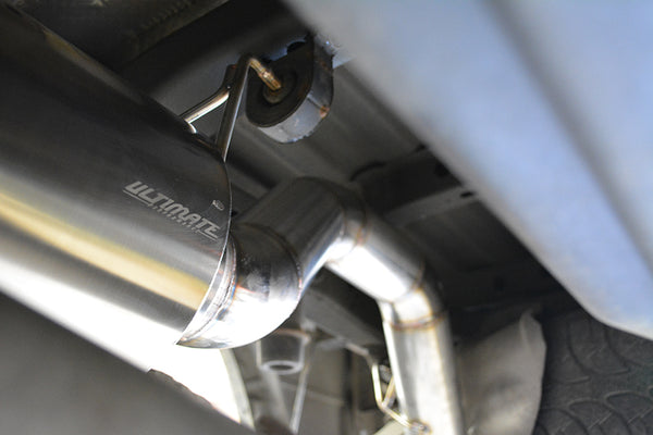 Ford F150 Ecoboost 4" single side exit catback exhaust with muffler option