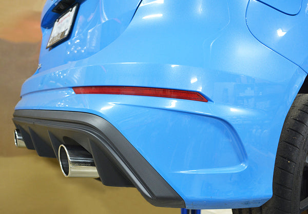 Focus RS Catback, Rolled tips (optional, +$80 USD)