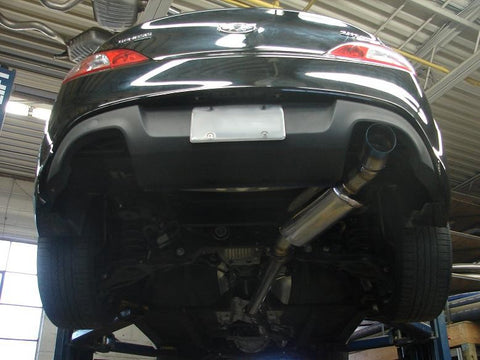 with rear muffler option - Genesis Single exit Catback system 