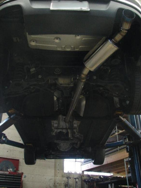 with rear muffler option - Genesis Single exit Catback system 