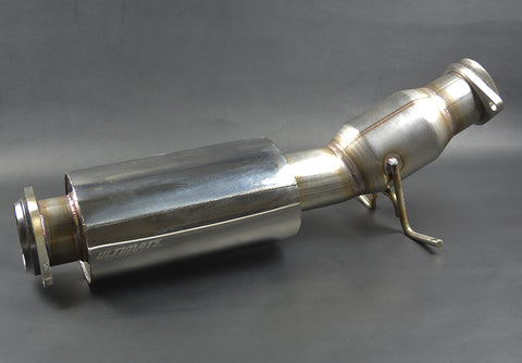 Mazdaspeed3 (07-14) Resonated & Metal High Flow Cat Test Pipe