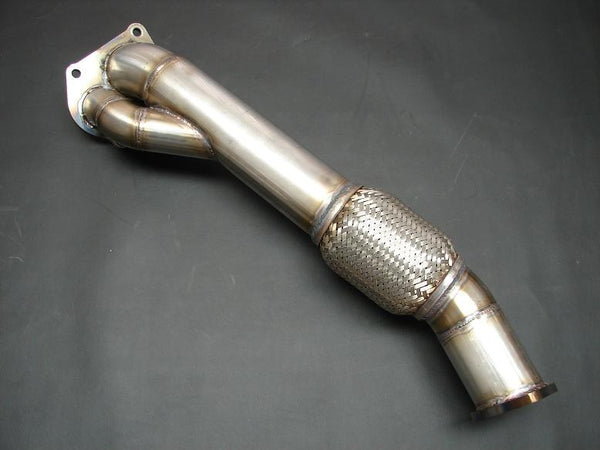 09+ Ralliart 3" Long Downpipe