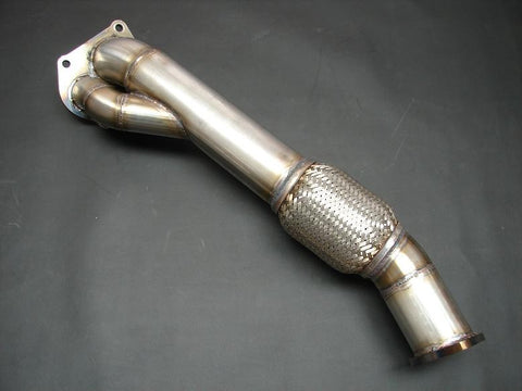 09+ Ralliart 3" Long Downpipe