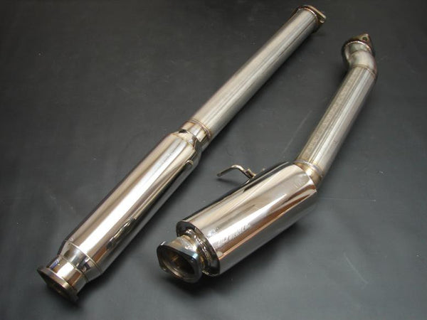 Both Resonated and Mini Muffler Midpipe(+$220 USD)