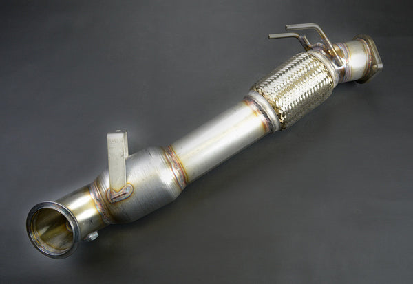 Focus ST 2014 3" Downpipe with Metal Cat and Extra Wideband Bung/Plug