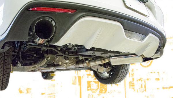 3" Single Exit Resonated Catback with mock tip option