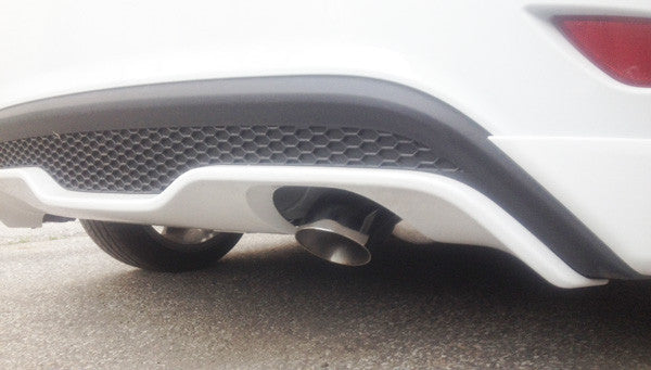 Fiesta ST 2014 Catback 4 inch downward angled tip