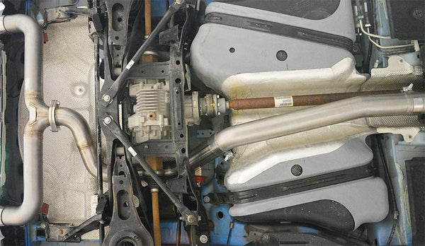 Focus RS Catback, without rear mufflers