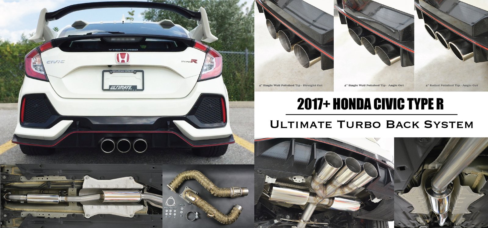 Civic Type R FK8 Exhaust System